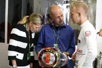 Foto zur News: Kevin Magnussen (McLaren) und Jan Magnussen