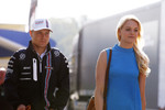 Foto zur News: Valtteri Bottas (Williams)  mit Freundin Emilia Pikkarainen.
