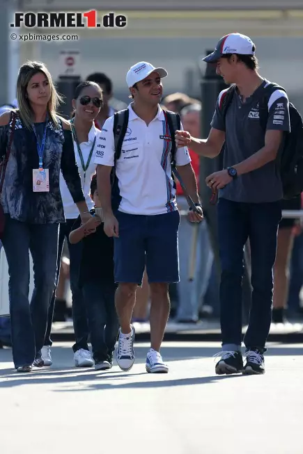 Foto zur News: Felipe Massa (Williams) und Esteban Gutierrez (Sauber)