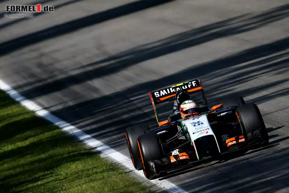 Foto zur News: Sergio Perez (Force India)