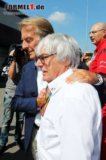 Foto zur News: Bernie Ecclestone und Luca di Montezemolo