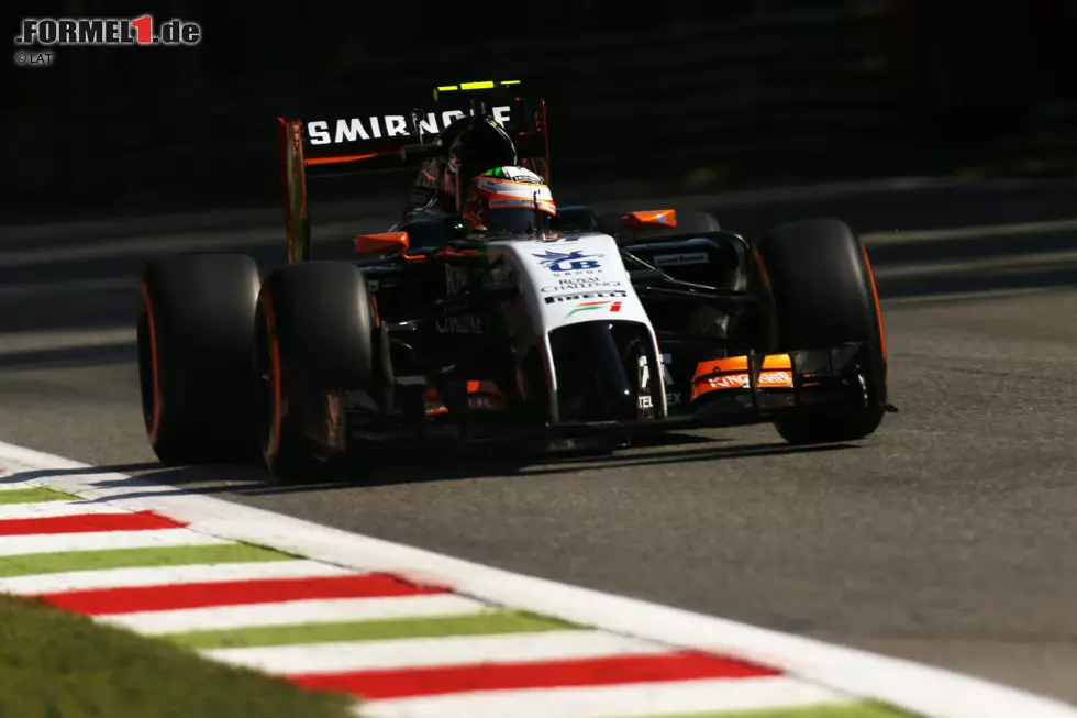 Foto zur News: Sergio Perez (Force India)