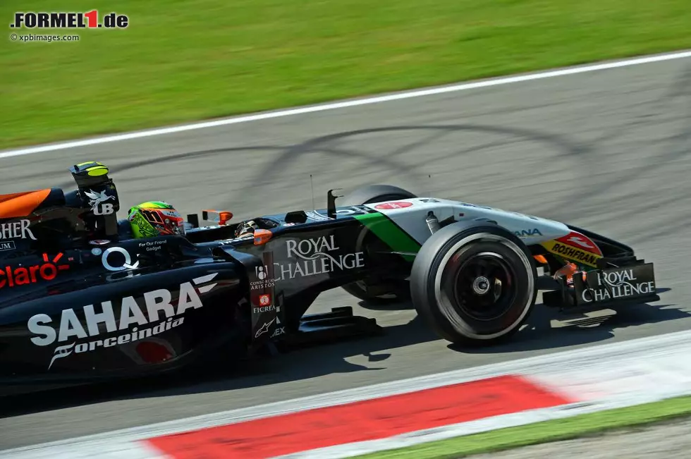 Foto zur News: Sergio Perez (Force India)