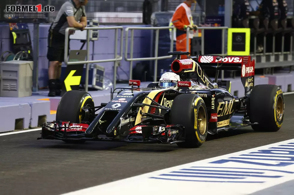 Foto zur News: Romain Grosjean (Lotus)