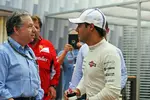 Foto zur News: Jean Todt und Felipe Massa (Williams)