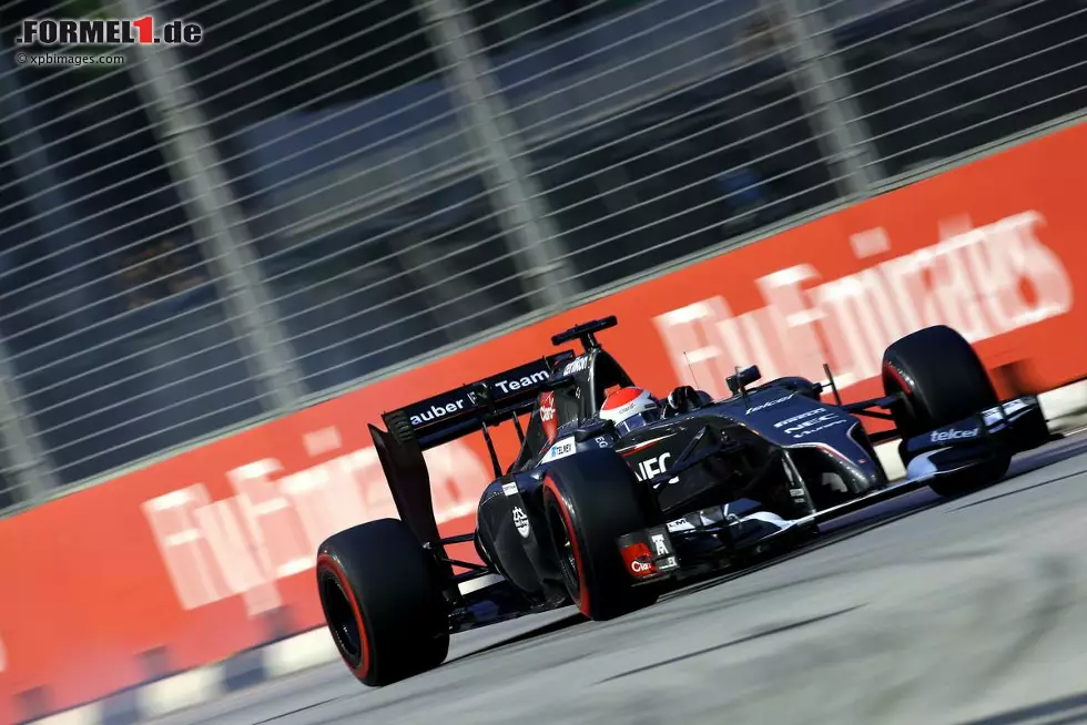 Foto zur News: Adrian Sutil (Sauber)