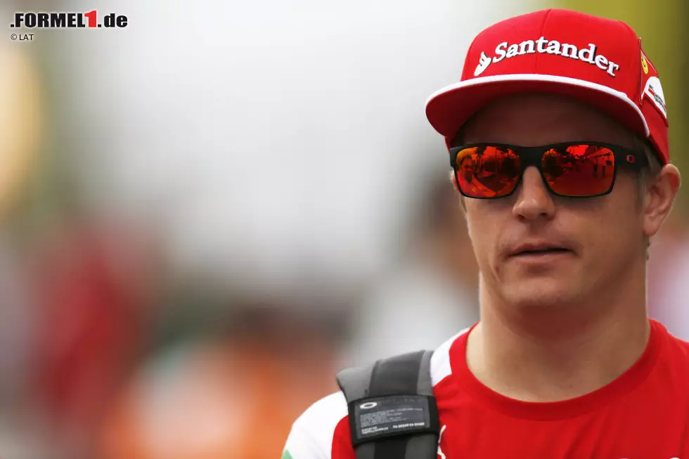 Foto zur News: Kimi Räikkönen (Ferrari)