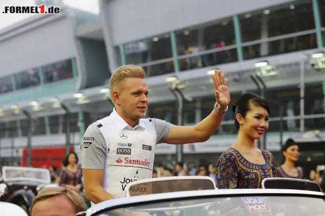 Foto zur News: Kevin Magnussen (McLaren Mercedes)