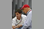 Foto zur News: Niki Lauda und Toto Wolff