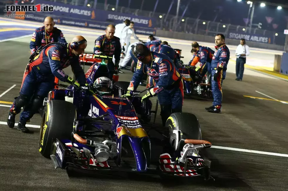 Foto zur News: Daniil Kwjat (Toro Rosso) und Jean-Eric Vergne (Toro Rosso)