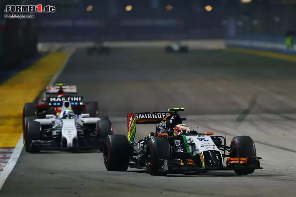 Foto zur News: Sergio Perez (Force India)