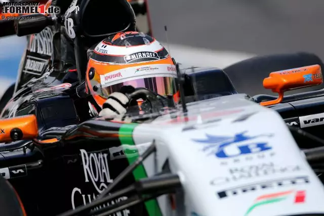 Foto zur News: Nico Hülkenberg und das Force-India-Team kämpften am Freitag mit der Technik und der Leistung. Der Deutsche wurde mit 2,426 Sekunden Abstand Zwölfter.