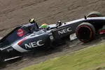 Foto zur News: Esteban Gutierrez (Sauber) auf Abwegen