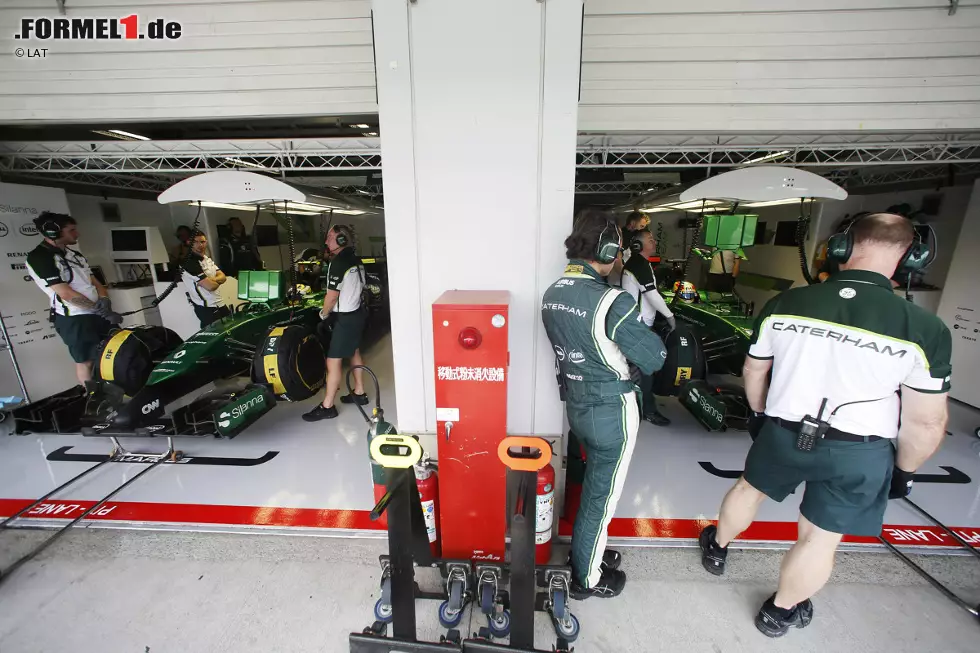 Foto zur News: Marcus Ericsson (Caterham) und Roberto Merhi