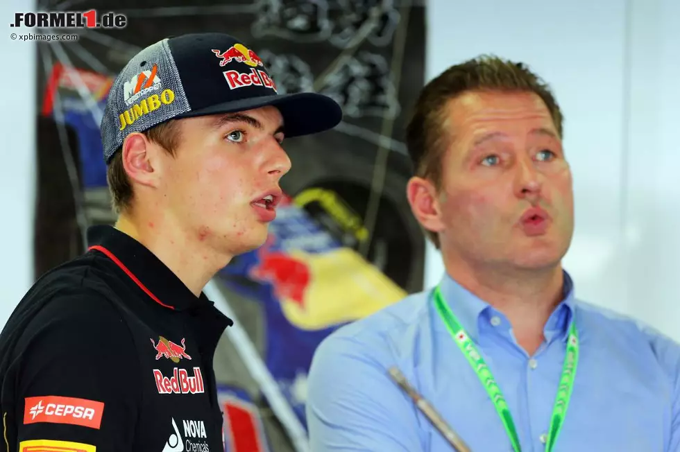 Foto zur News: Max Verstappen und Jos Verstappen