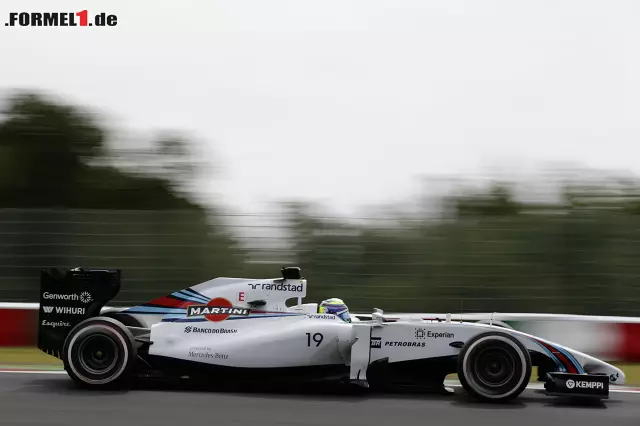 Foto zur News: Teamkollege Felipe Massa folgte direkt dahinter. Der Brasilianer hatte 1,021 Sekunden Abstand zu verzeichnen.