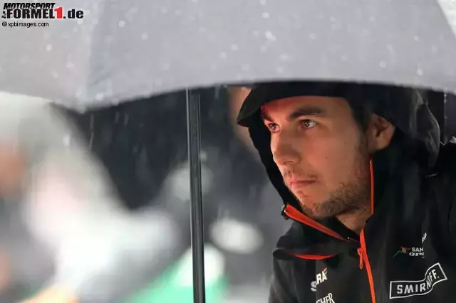 Foto zur News: Sergio Perez (Force India)