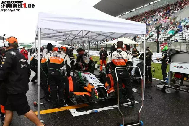 Foto zur News: Sergio Perez (Force India)