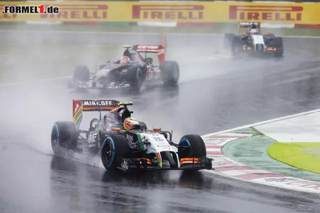 Foto zur News: Sergio Perez (Force India)