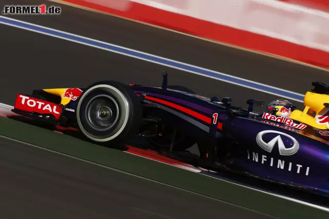 Foto zur News: Gar nicht rund lief es für Sebastian Vettel (Infiniti Red Bull Racing). Die Balance passte nicht - Rang 11. Dank einer Strafversetzung von Magnussen gewinnt er noch eine Startposition.