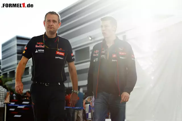 Foto zur News: Lokalmatador Daniil Kwjat (Scuderia Toro Rosso) macht die russischen Fans glücklich: Rang fünf (+0,764) und damit die beste Position für den Russen!