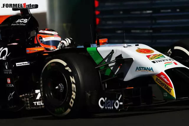 Foto zur News: Nico Hülkenberg (Force India) ging als Zwölfter ebenso leer aus wie...