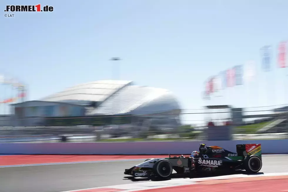 Foto zur News: Sergio Perez (Force India)