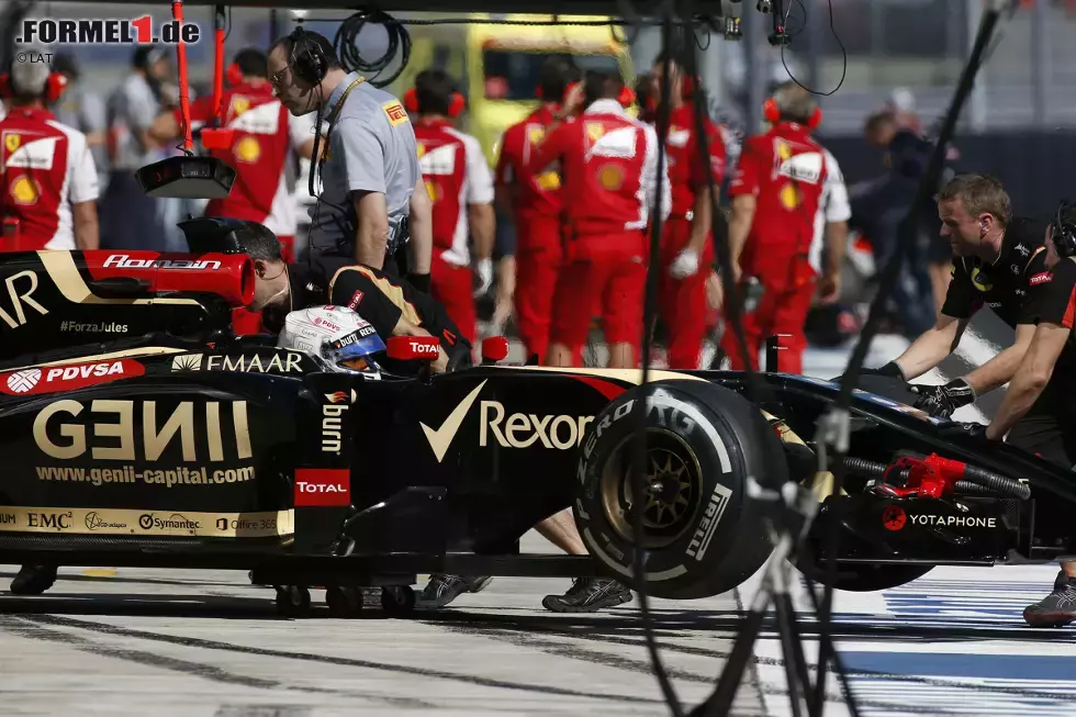 Foto zur News: Romain Grosjean (Lotus)