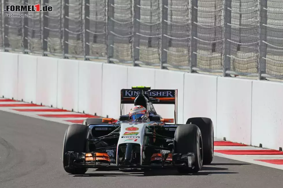 Foto zur News: Sergio Perez (Force India)