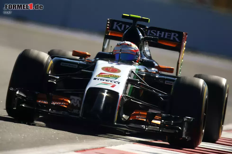 Foto zur News: Sergio Perez (Force India)