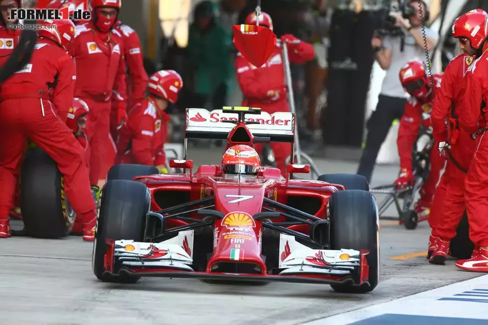 Foto zur News: Kimi Räikkönen (Ferrari)