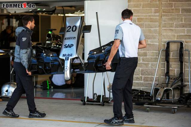 Foto zur News: Nase wechsel dich bei McLaren. Das Team testete eine neue Version.