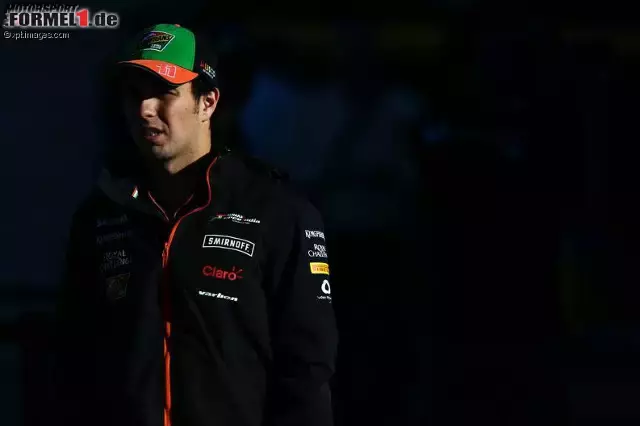 Foto zur News: Sergio Perez (Force India)