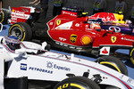 Gallerie: Valtteri Bottas (Williams) und Kimi Räikkönen (Ferrari)