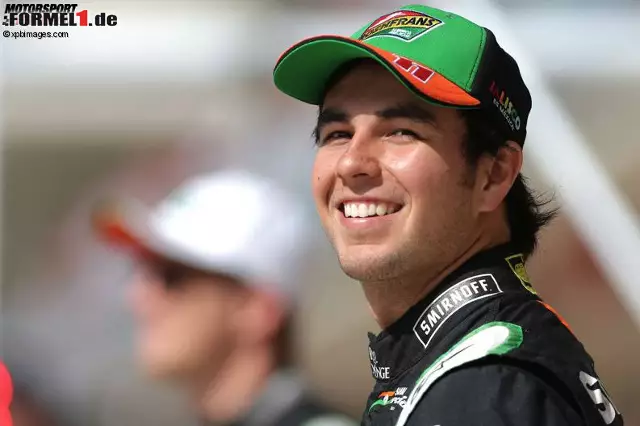 Foto zur News: Sergio Perez (Force India)