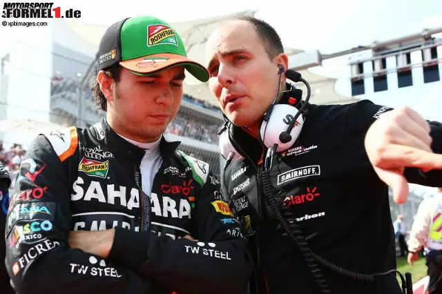 Foto zur News: Sergio Perez (Force India)