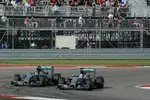 Foto zur News: Lewis Hamilton (Mercedes) und Nico Rosberg (Mercedes)