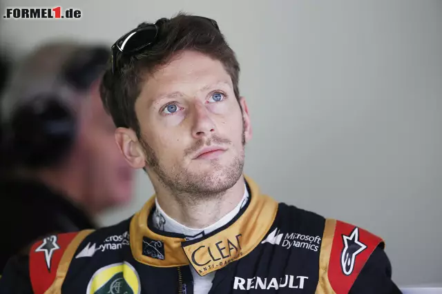 Foto zur News: Romain Grosjean (Lotus F1 Team)