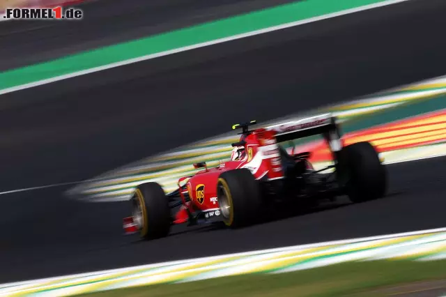 Foto zur News: Kimi Räikkönen: Sieht nicht nur schnell aus, war es in Sao Paulo auch