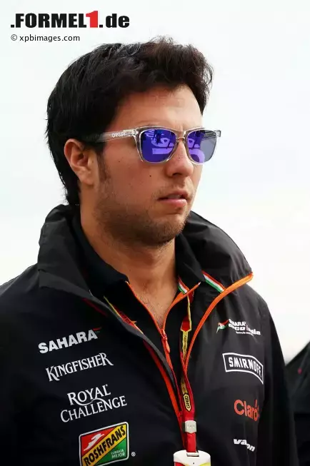 Foto zur News: Sergio Perez (Force India)