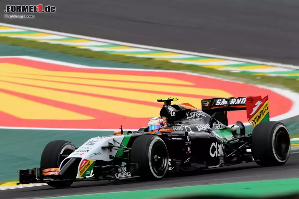 Foto zur News: Sergio Perez (Force India)