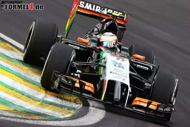 Foto zur News: Sergio Perez (Force India)