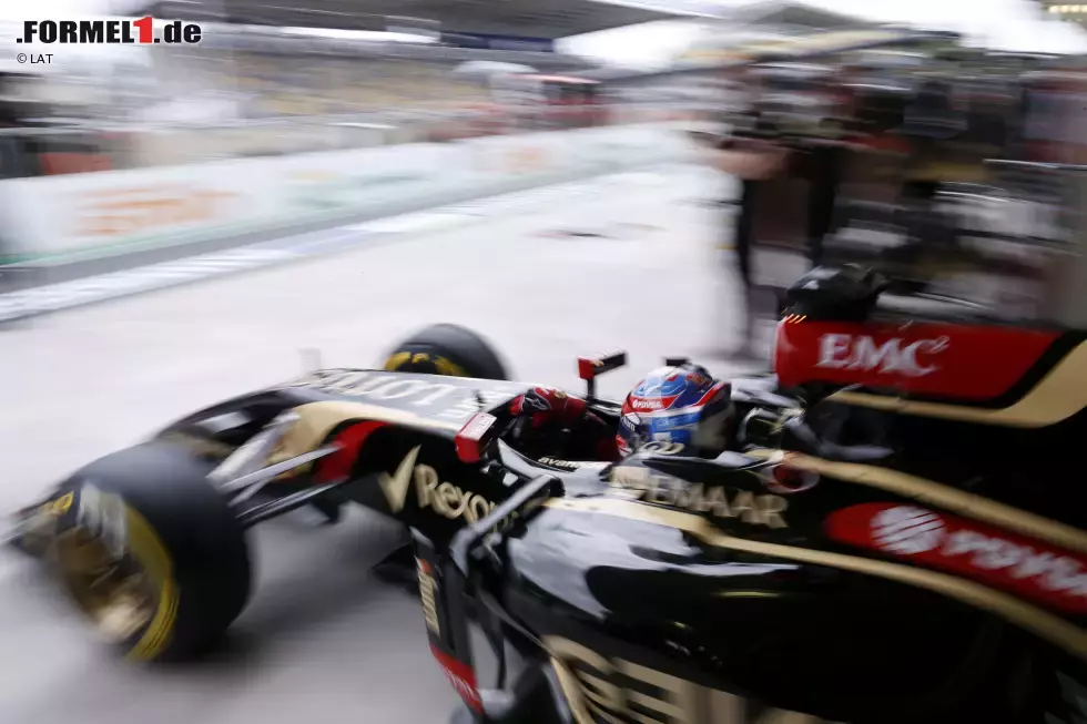 Foto zur News: Romain Grosjean (Lotus)