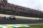 Foto zur News: Nico Rosberg (Mercedes) und Lewis Hamilton (Mercedes)