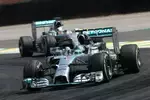 Foto zur News: Nico Rosberg (Mercedes) und Lewis Hamilton (Mercedes)