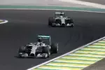 Foto zur News: Nico Rosberg (Mercedes) und Lewis Hamilton (Mercedes)