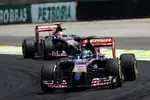 Foto zur News: Jean-Eric Vergne (Toro Rosso) und Daniil Kwjat (Toro Rosso)