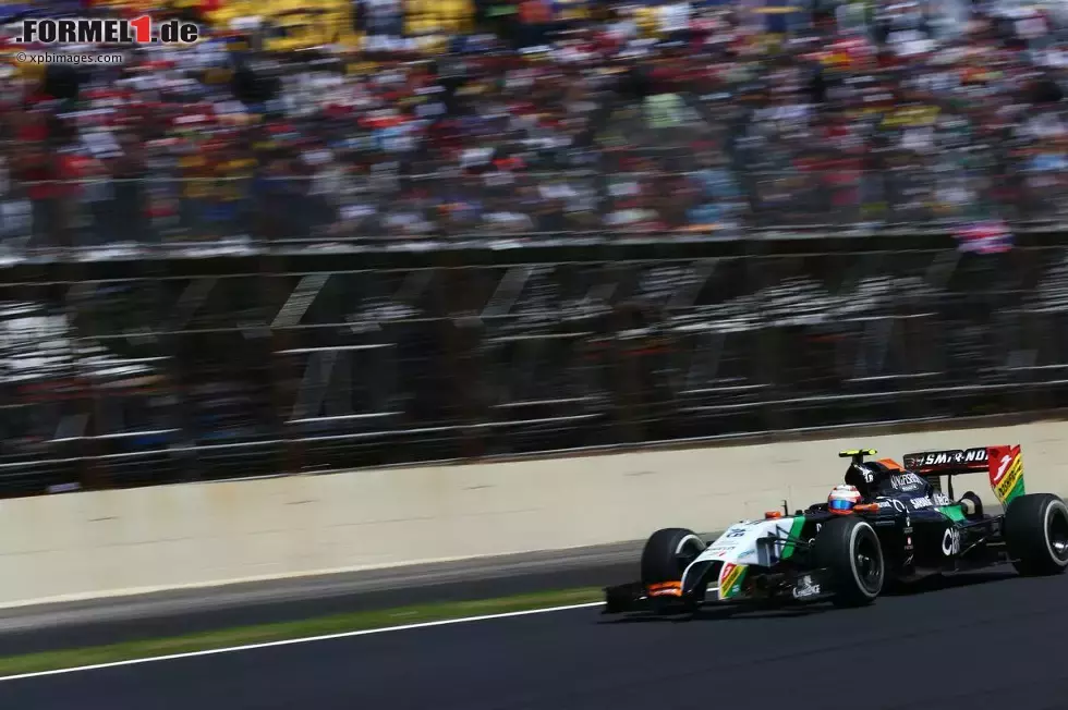 Foto zur News: Sergio Perez (Force India)