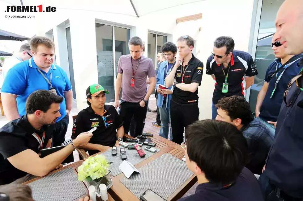 Foto zur News: Sergio Perez (Force India)