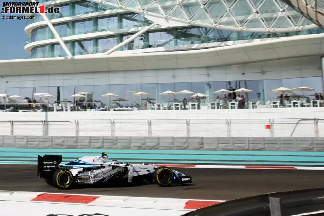 Foto zur News: Valtteri Bottas folgte im Williams mit 0,957 Sekunden Abstand auf der fünften Position